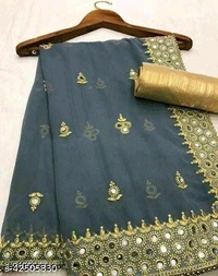 Jivika Petite Sarees - Yellow, Free Size