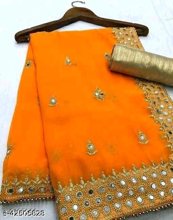 Jivika Petite Sarees - Blue, Free Size