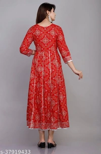 Abhisarika Fabulous Kurtis - Red, s-37919434, L