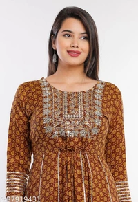 Abhisarika Fabulous Kurtis - Red, s-37919434, XXL