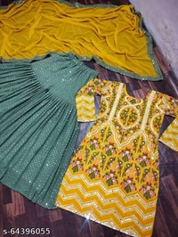 Refined Salwar Suits & Dress Materials - Free Size