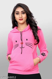 Trendy Hoodie For Women - Black, s-64963839, S