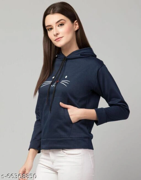 Trendy Hoodie For Women - Black, s-64963839, L