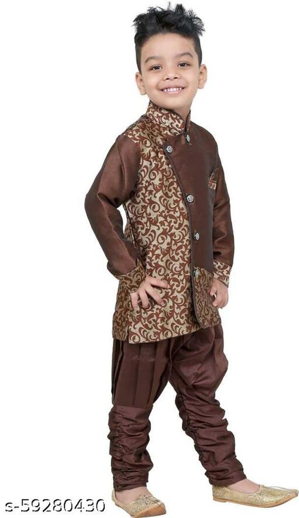 Catalog Name:*Graceful Boys Ethnic  - Red, s-59280429, 4-5 years