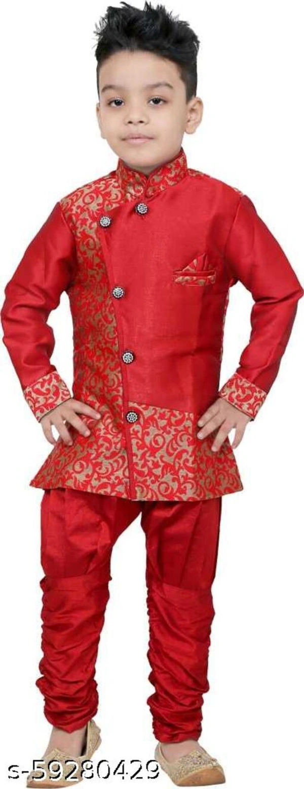 Catalog Name:*Graceful Boys Ethnic  - Red, s-59280429, 5-6 years