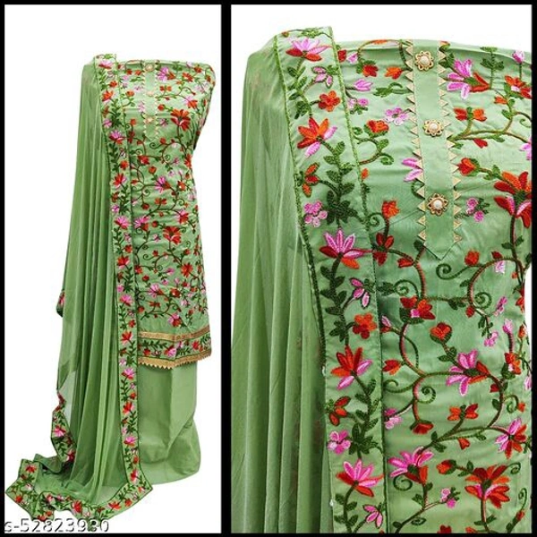 Kashvi Ensemble Salwar Suits & Dress Materials - Green, s-52823930, Semi stitched