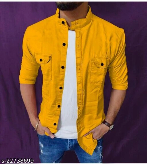 MAJESTIC MAN COTTON SHIRT - Black, s-22738693, L