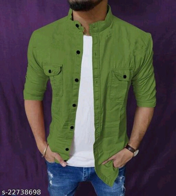MAJESTIC MAN COTTON SHIRT - s-22738694, Maroon, XL