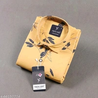 MEN FLOWER  PRINT SHIRT - s-66157775, White, XXL