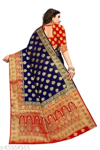 Ganga kanjivaram silk saree with zari blouse - Pink, s-65954954
