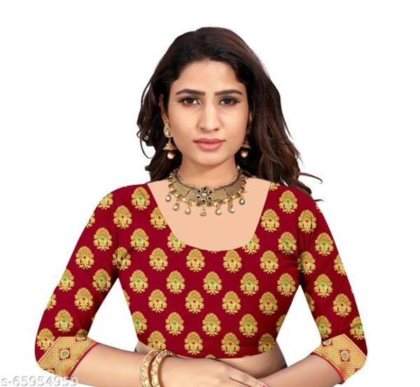 Ganga kanjivaram silk saree with zari blouse - Blue, s-65954957