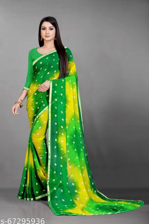 Catalog Name:*Aishani Petite Sarees* - Green