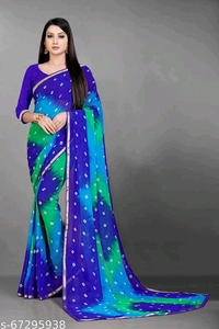Catalog Name:*Aishani Petite Sarees* - Green