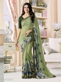 Catalog Name:*Jivika Pretty Chiffon Printed Sarees Vol 9* - s-2259267