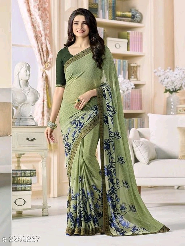 Catalog Name:*Jivika Pretty Chiffon Printed Sarees Vol 9* - s-2259267
