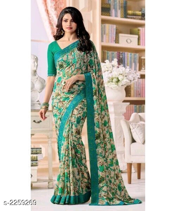 Catalog Name:*Jivika Pretty Chiffon Printed Sarees Vol 9* - s-2259247