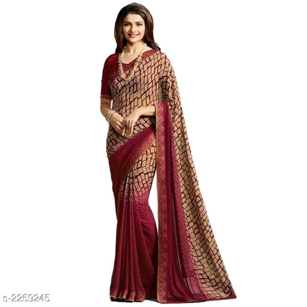 Catalog Name:*Jivika Pretty Chiffon Printed Sarees Vol 9* - s-2259263