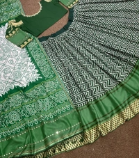 🧚‍♀️💕 *LUNCHING NEW DESIGNER PARTY WEAR FANCY DIGITAL PRINT AND REAL MIRROR HAND WORK LAHENGHA - CHOLI WITH DUPATTA* 🧚‍♀️💕 - Red-Yelllow