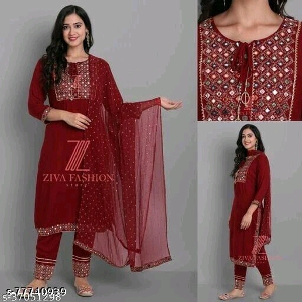 Adrika Refined Women Dupatta SetsName: Adrika Refined Women Dupatta Sets - s-77740941, XXL
