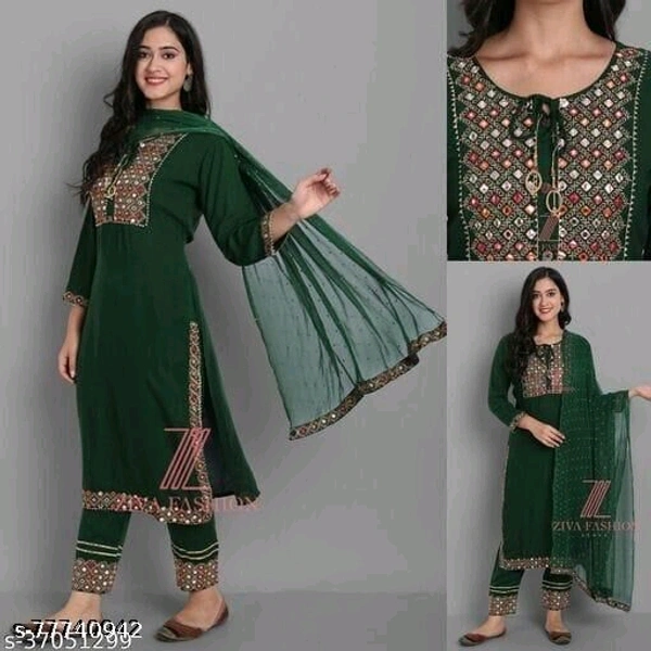 Adrika Refined Women Dupatta SetsName: Adrika Refined Women Dupatta Sets - s-77740940, M