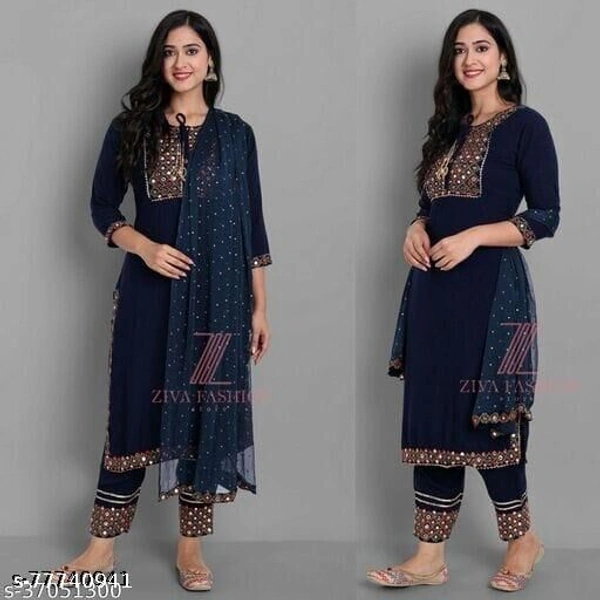 Adrika Refined Women Dupatta SetsName: Adrika Refined Women Dupatta Sets - s-77740940, XXL