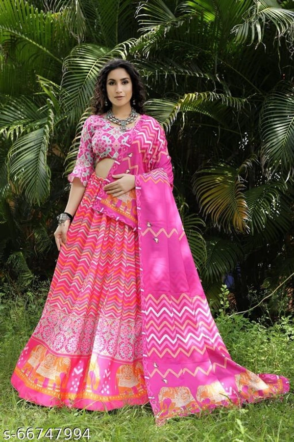 Catalog Name:*Kashvi Graceful Women Lehenga* - Free size
