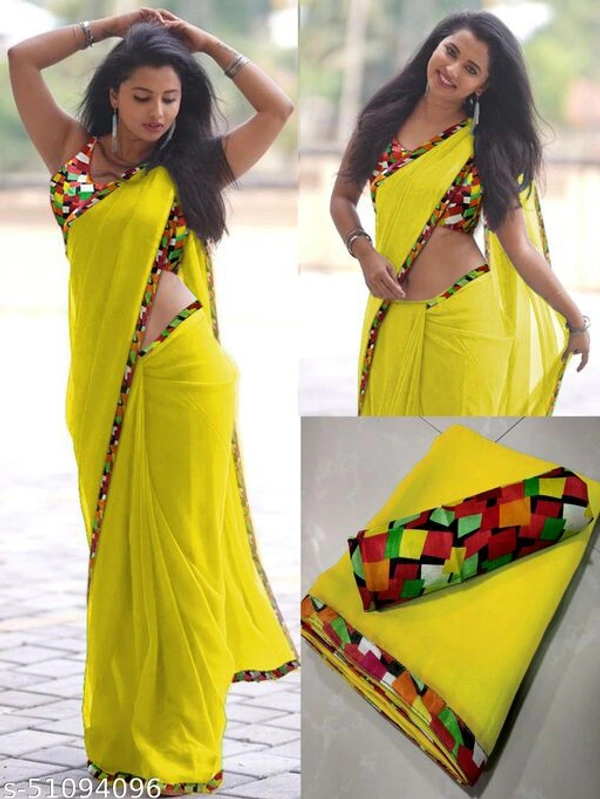 Abhisarika Pretty Sarees - Blue, Free size, s-51094094