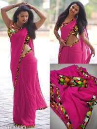 Abhisarika Pretty Sarees - s-51094093, Red, Free size