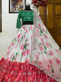 LC -422 ♥️ PRESENTING NEW DESIGNER  EMBROIDERED ANARKALI GOWN ♥️♥️ GOOD QUALITY EMBROIDERED GEORGETTE    OUTFIT(AM) - Brown, Free size