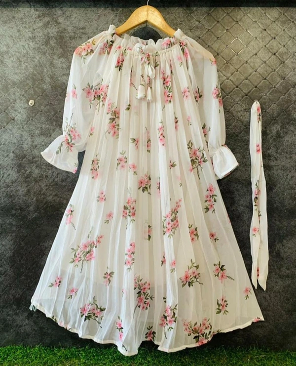 🔥Hot And Latest Quality Western Top(am) - Sky Blue, M-38