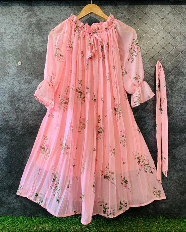 🔥Hot And Latest Quality Western Top(am) - Sky Blue, M-38