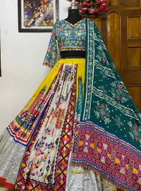 *LC 769*❤️PRESENTING NEW DESIGNER PRINTED LAHENGA CHOLI❤️(am)