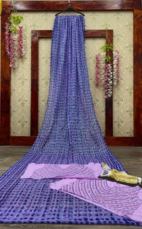 *_NEW PARTY WEAR BOLLYWOOD STYLE PRINT WITH DOUBLE SEQUANCE WORK SAREE WITH  MIRROR BLOUSE🚀 *_(am)