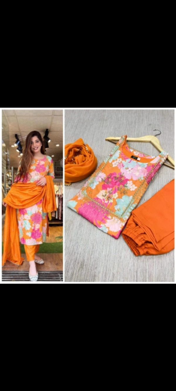 👉👗💥 *LUNCHING NEW DRESS PARTY WEAR LOOKING 4 COLOR NEW WID PANT*💥👗👌🎊🎊🎊🎊🎊🎊(am) - L(40), Light Pink