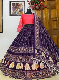 *LC 792*❤️PRESENTING NEW DESIGNER PRINTED LAHENGA CHOLI❤️(am)