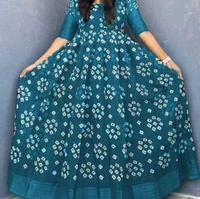 *👉❤️PRESERNTING NEW STYLISH GOWN WITH DUPATTA  AND BELT 👍* (Am) - Yellow