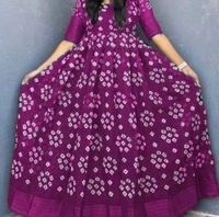*👉❤️PRESERNTING NEW STYLISH GOWN WITH DUPATTA  AND BELT 👍* (Am) - Yellow