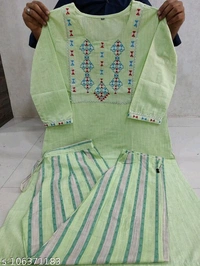 Banita Refined Women Kurta Sets(M) - XL (Size 42)