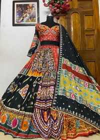 *LC 779*❤️PRESENTING NEW DESIGNER PRINTED LAHENGA CHOLI❤️(am)