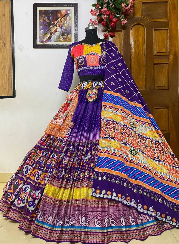 *LC 837*❤️PRESENTING NEW DESIGNER PRINTED LAHENGA CHOLI❤️(am)