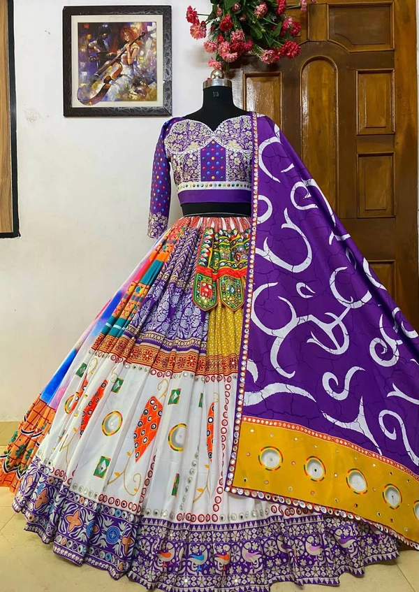 *LC 833*❤️PRESENTING NEW DESIGNER PRINTED LAHENGA CHOLI❤️(am)