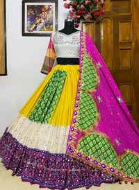 *LC 845*❤️PRESENTING NEW DESIGNER PRINTED LAHENGA CHOLI❤️(am)
