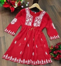 🌟 *Anarkali Top Vol-1⃣* 🌟(am) - S, Red