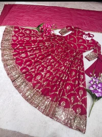 *New Colours*👉👗💥*Launching New Designer Party Wear Look Heavy Embroidery Sequence Work Gown *💥👗💃🛍👌(am) - Mandy