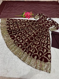 *New Colours*👉👗💥*Launching New Designer Party Wear Look Heavy Embroidery Sequence Work Gown *💥👗💃🛍👌(am) - Mandy