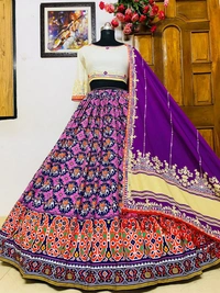 LC 616❤️PRESENTING NEW DESIGNER PRINTED LAHENGA CHOLI❤️(am)