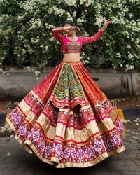 LC 1064❤️PRESENTING NEW DESIGNER PRINTED LAHENGA CHOLI❤️(am)