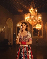 *ALC 025*❤️PRESENTING NEW DESIGNER PRINTED LAHENGA CHOLI❤️(am)