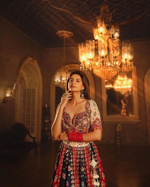 *ALC 025*❤️PRESENTING NEW DESIGNER PRINTED LAHENGA CHOLI❤️(am)