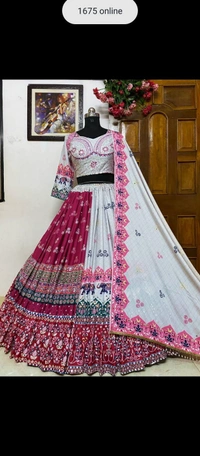 *LC 1042*❤️PRESENTING NEW DESIGNER PRINTED LAHENGA CHOLI❤️(am)